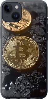 Чехол на iPhone 14 Plus Вулканический Bitcoin