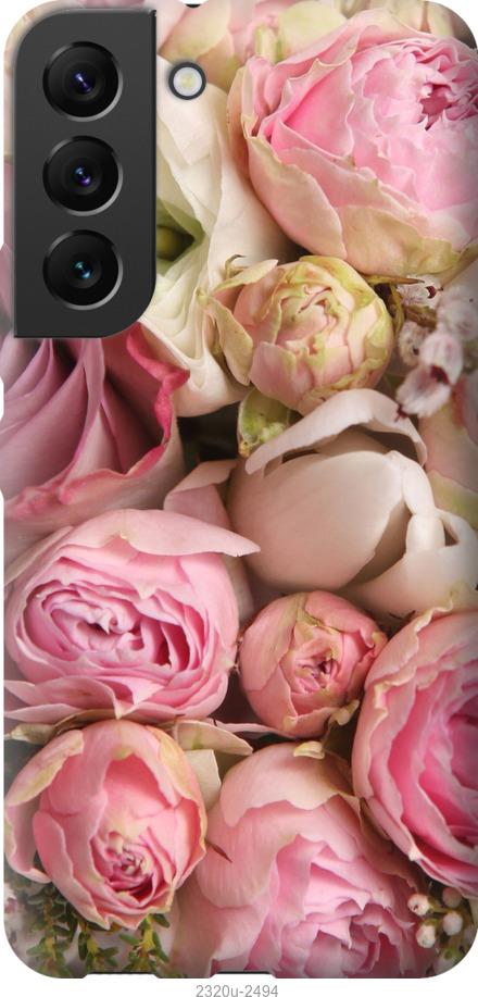Чехол на Samsung Galaxy S22 Розы v2