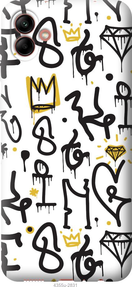 Чехол на Samsung Galaxy A04 A045F Graffiti art