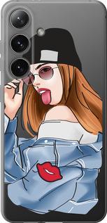 Чехол на Samsung Galaxy S24 Девушка v3
