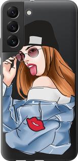 Чехол на Samsung Galaxy S22 Plus Девушка v3