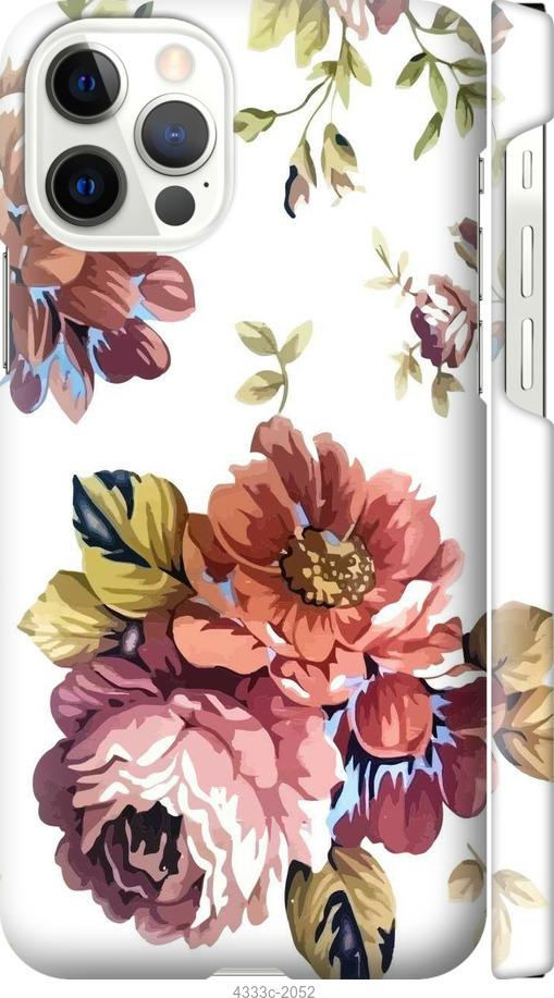 Чехол на iPhone 12 Pro Vintage flowers