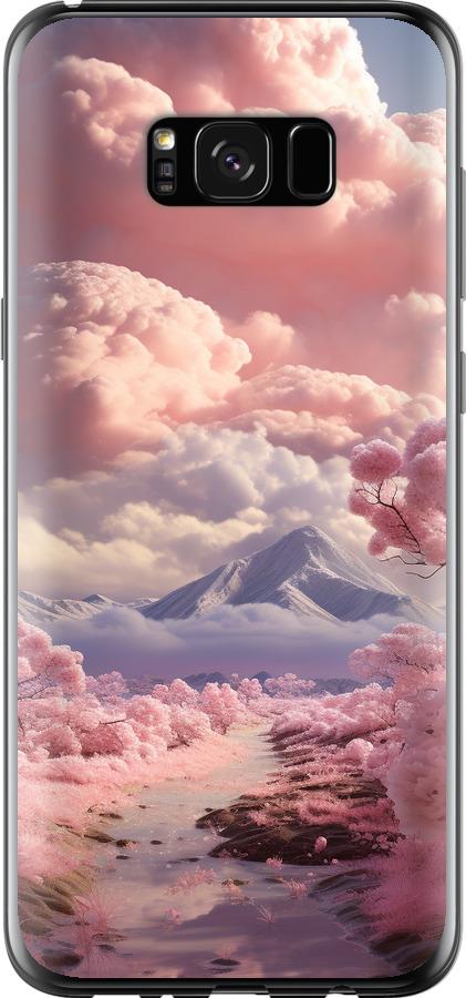 Чехол на Samsung Galaxy S8 Plus Розовые облака