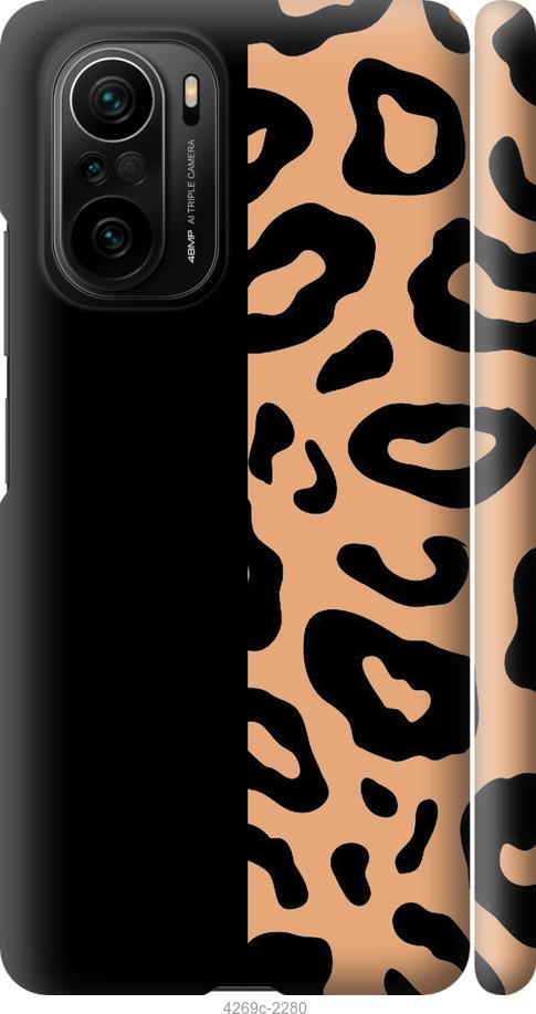 Чехол на Xiaomi Poco F3 Пятна леопарда