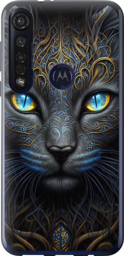 Чехол на Motorola G8 Plus Кошка