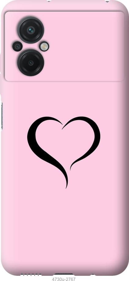 Чехол на Xiaomi Poco M5 Сердце 1