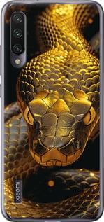 Чехол на Xiaomi Mi A3 Golden snake