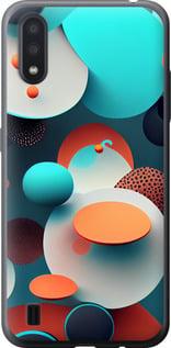 Чехол на Samsung Galaxy A01 A015F Горошек абстракция