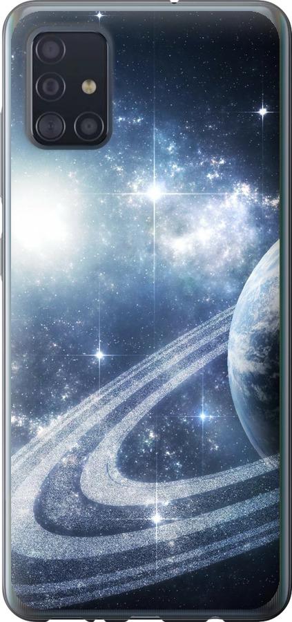 Чехол на Samsung Galaxy A51 2020 A515F Кольца Сатурна
