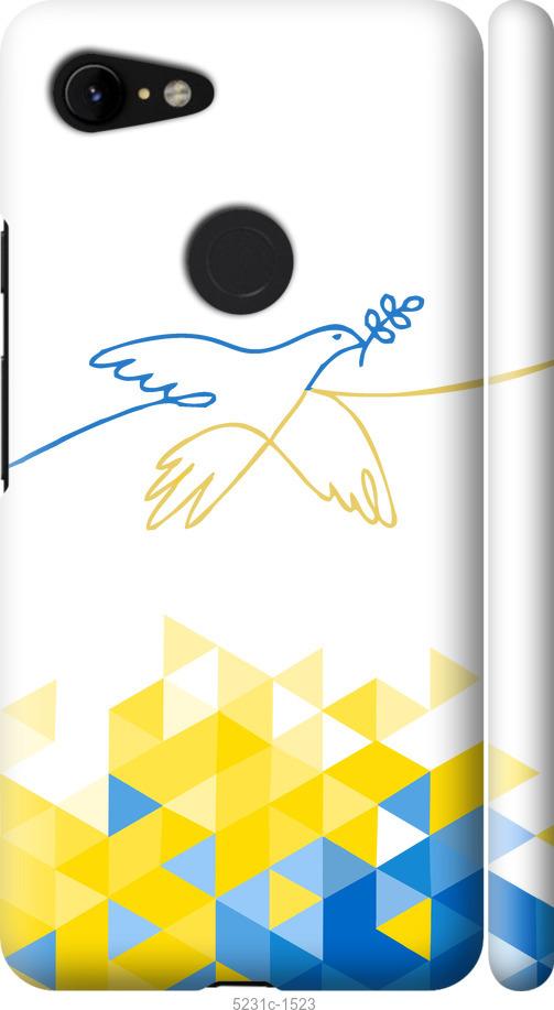 Чехол на Google Pixel 3 XL Птица мира