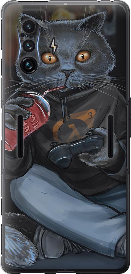 Чехол на Xiaomi Poco F4 GT gamer cat