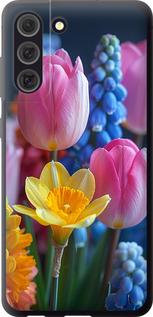 Чехол на Samsung Galaxy S21 FE Весенние цветы