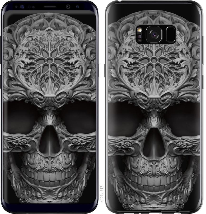 Чехол на Samsung Galaxy S8 Plus skull-ornament