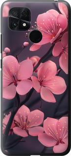 Чехол на Xiaomi Poco C40 Пурпурная сакура