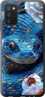 Чехол на Samsung Galaxy A03s A037F Blue Snake