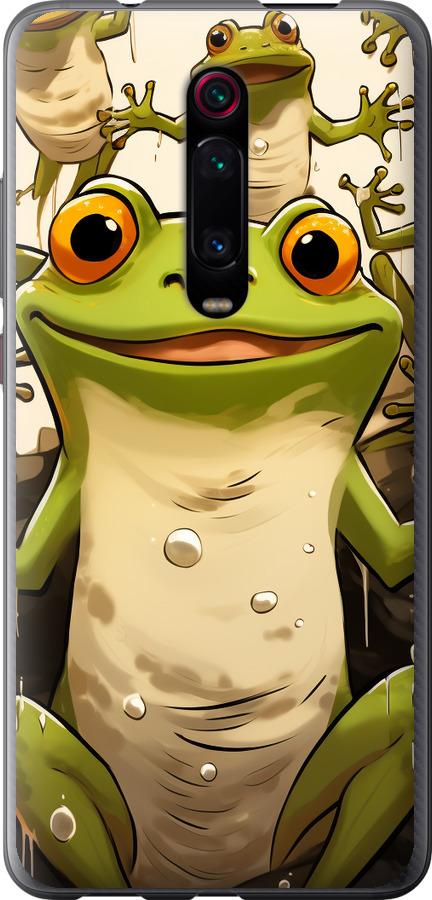 Чехол на Xiaomi Mi 9T Веселая жаба