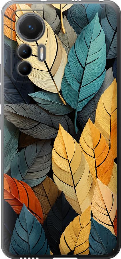 Чехол на Xiaomi 12 Lite Кольорове листя