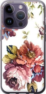 Чехол на iPhone 14 Pro Vintage flowers