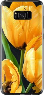 Чехол на Samsung Galaxy S8 Plus Желтые тюльпаны
