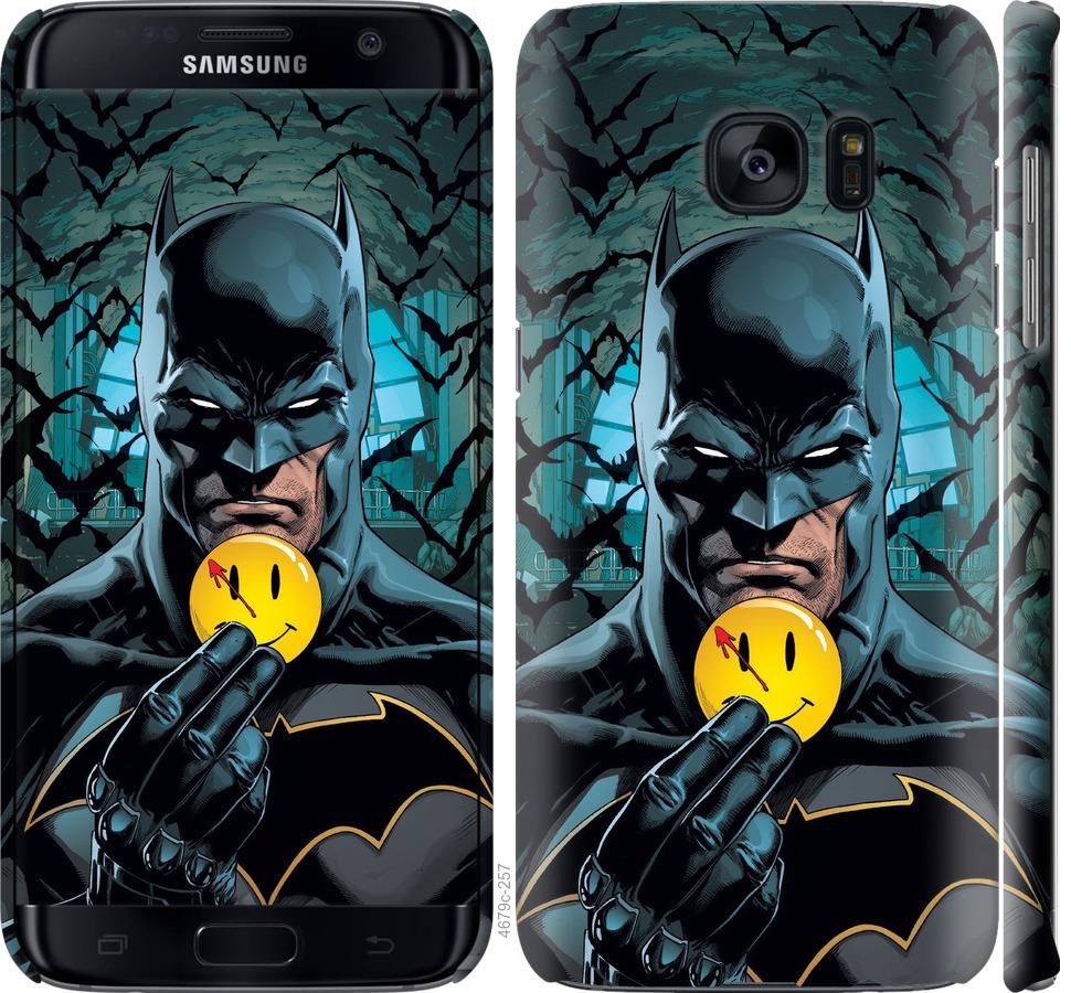 Чехол на Samsung Galaxy S7 Edge G935F Бэтмен 2
