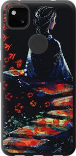Чехол на Google Pixel 4A Мечтательная девушка