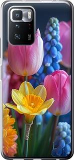 Чехол на Xiaomi Poco X3 GT Весенние цветы