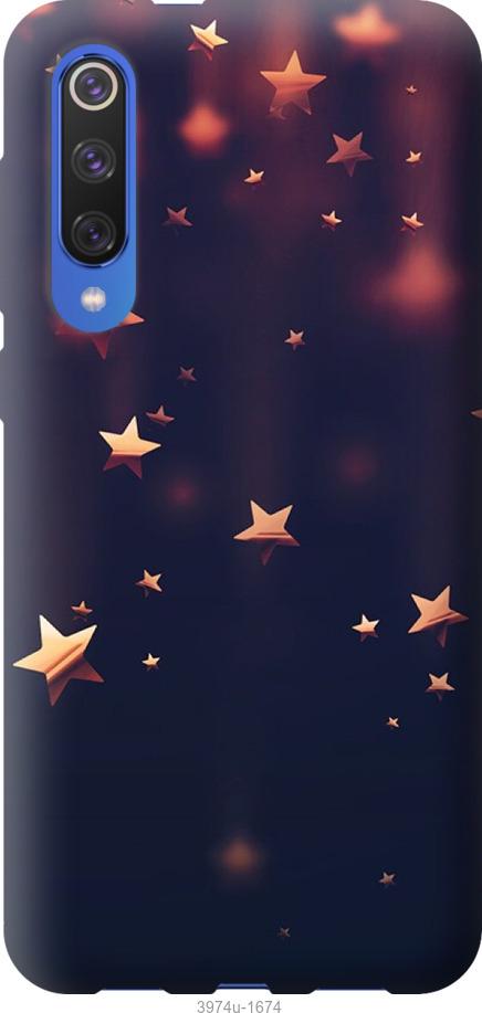 Чехол на Xiaomi Mi 9 SE Падающие звезды