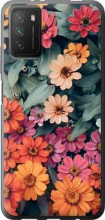 Чехол на Xiaomi Poco M3 Beauty flowers