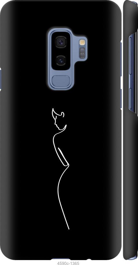 Чехол на Samsung Galaxy S9 Plus Силуэт1