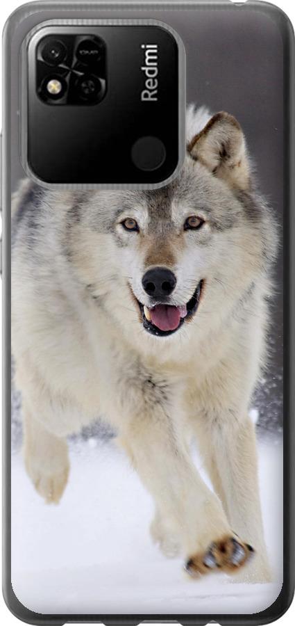 Чехол на Xiaomi Redmi 10A Бегущий волк