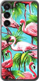 Чехол на Samsung Galaxy S23 FE Tropical background