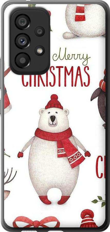 Чехол на Samsung Galaxy A53 A536E Merry Christmas