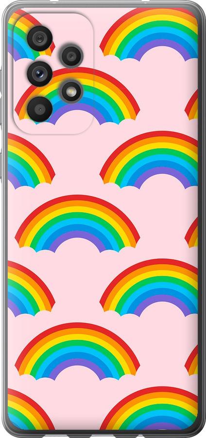 Чехол на Samsung Galaxy A73 A736B Rainbows