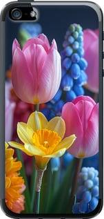 Чехол на iPhone SE Весенние цветы