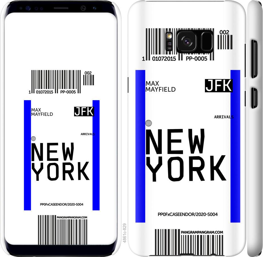 Чехол на Samsung Galaxy S8 New York