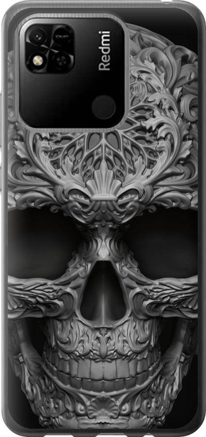 Чехол на Xiaomi Redmi 10A skull-ornament