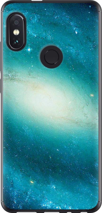 Чехол на Xiaomi Redmi Note 5 Голубая галактика