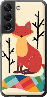 Чехол на Samsung Galaxy S22 Rainbow fox