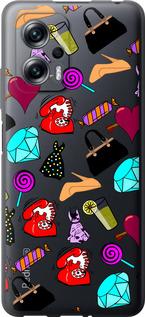 Чехол на Xiaomi Redmi Note 11T Pro stickers