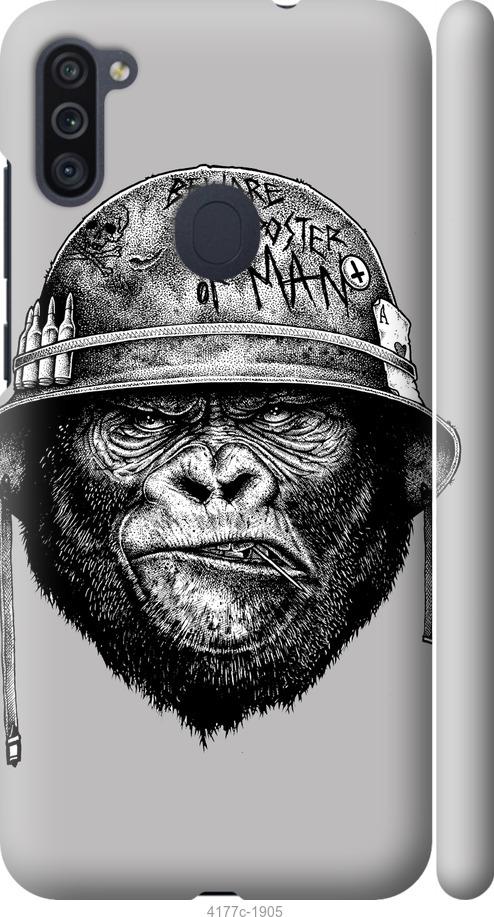 Чехол на Samsung Galaxy M11 M115F military monkey