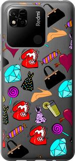 Чехол на Xiaomi Redmi 10A stickers