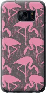 Чехол на Samsung Galaxy S7 G930F Vintage-Flamingos