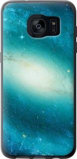 Чехол на Samsung Galaxy S7 Edge G935F Голубая галактика