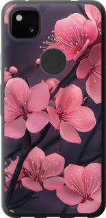 Чехол на Google Pixel 4A Пурпурная сакура