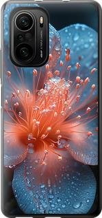 Чехол на Xiaomi Poco F3 Роса на цветке