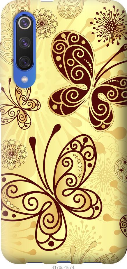Чехол на Xiaomi Mi 9 SE Красивые бабочки