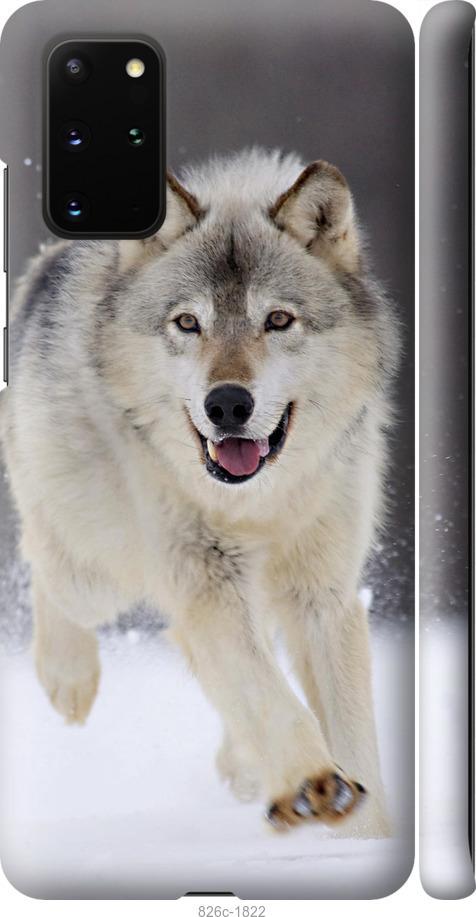 Чехол на Samsung Galaxy S20 Plus Бегущий волк