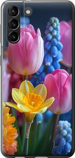 Чехол на Samsung Galaxy S21 Plus Весенние цветы