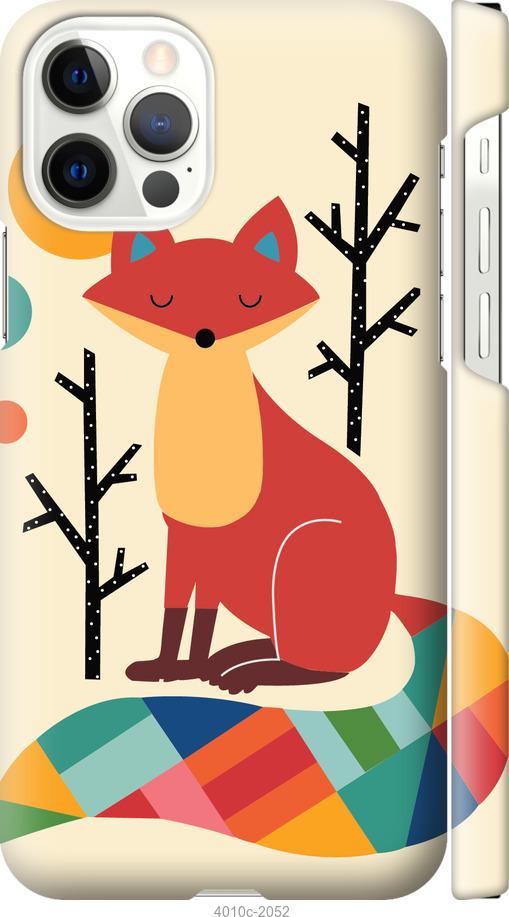 Чехол на iPhone 12 Rainbow fox