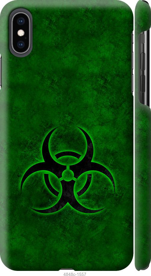 Чехол на iPhone XS Max biohazard 30